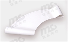 白色轉彎機輸送帶